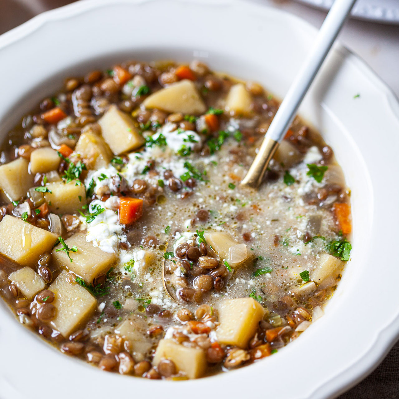 One-Pot Vegan Lentil Stew