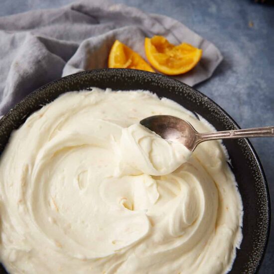 Orange Cream Cheese Frosting