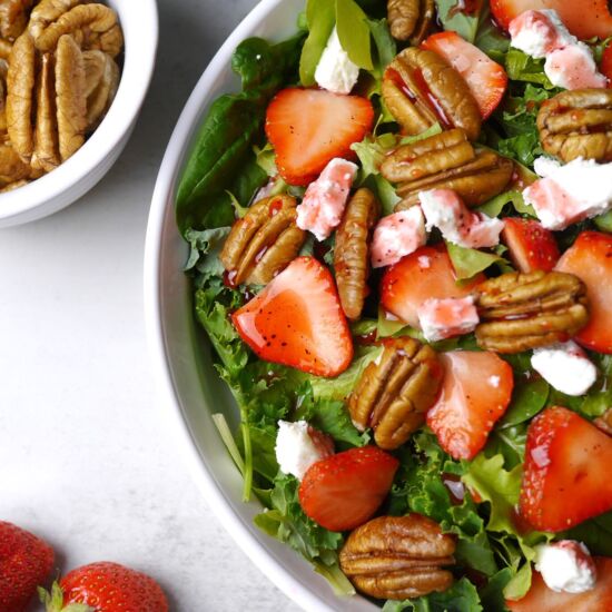 Strawberry Pecan Salad