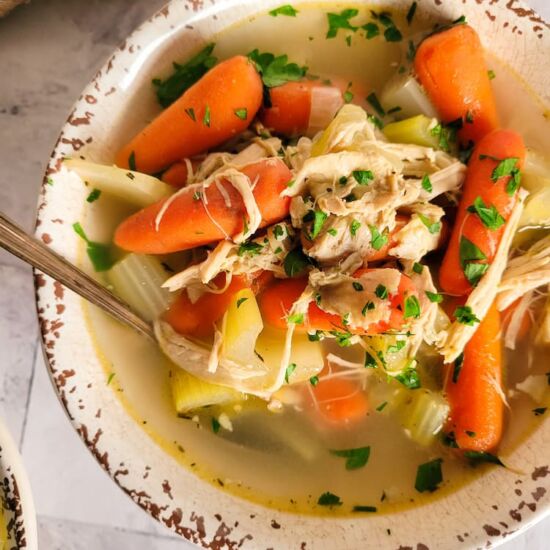 No Noodle Chicken Soup