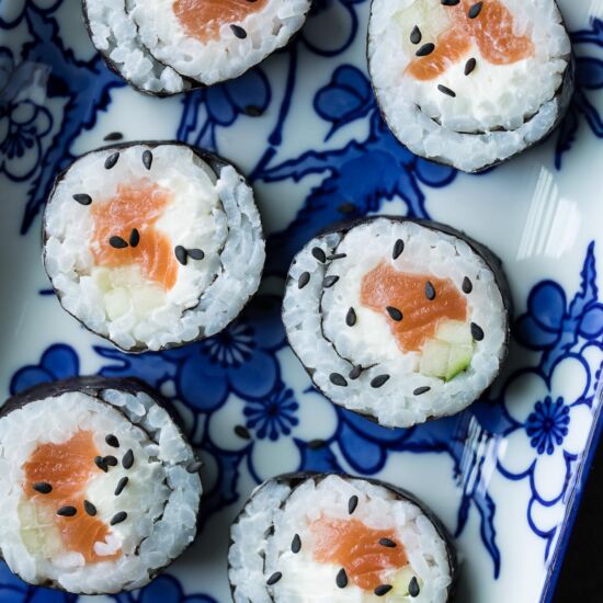 Homemade Philadelphia Rolls