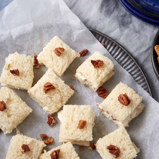 Pineapple Cream Cheese Sandwiches