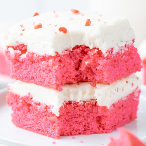 Pink Velvet Brownies