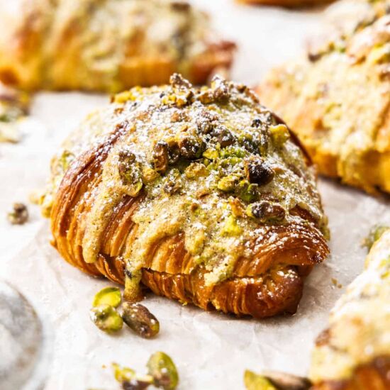 Pistachio Croissants