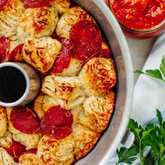 Pull Apart Pizza Bread