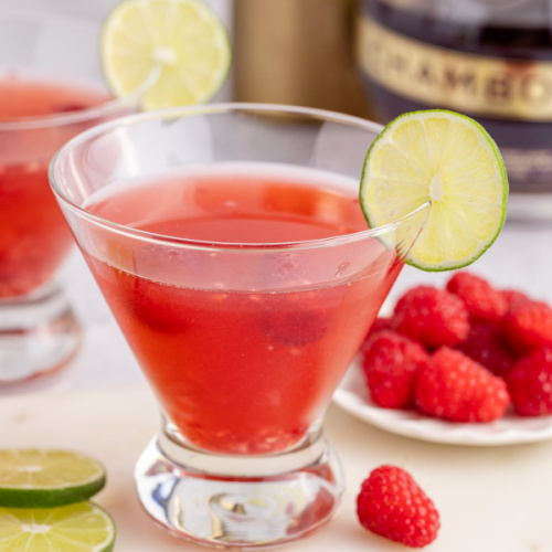 Raspberry Martini