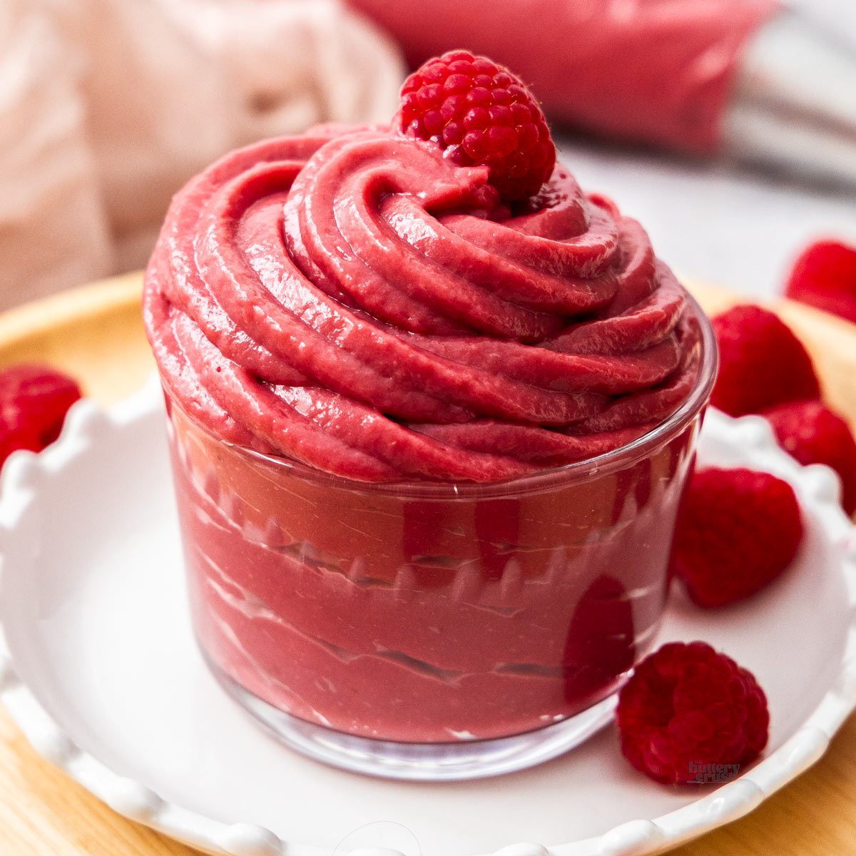 Raspberry Pastry Cream