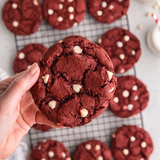 Red Velvet Cake Cookies