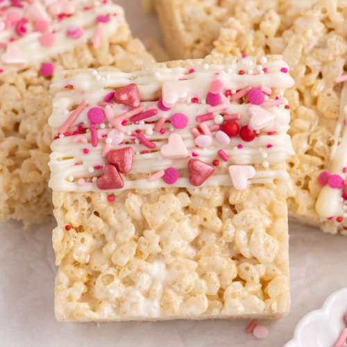 Valentine’s Rice Krispie Treats