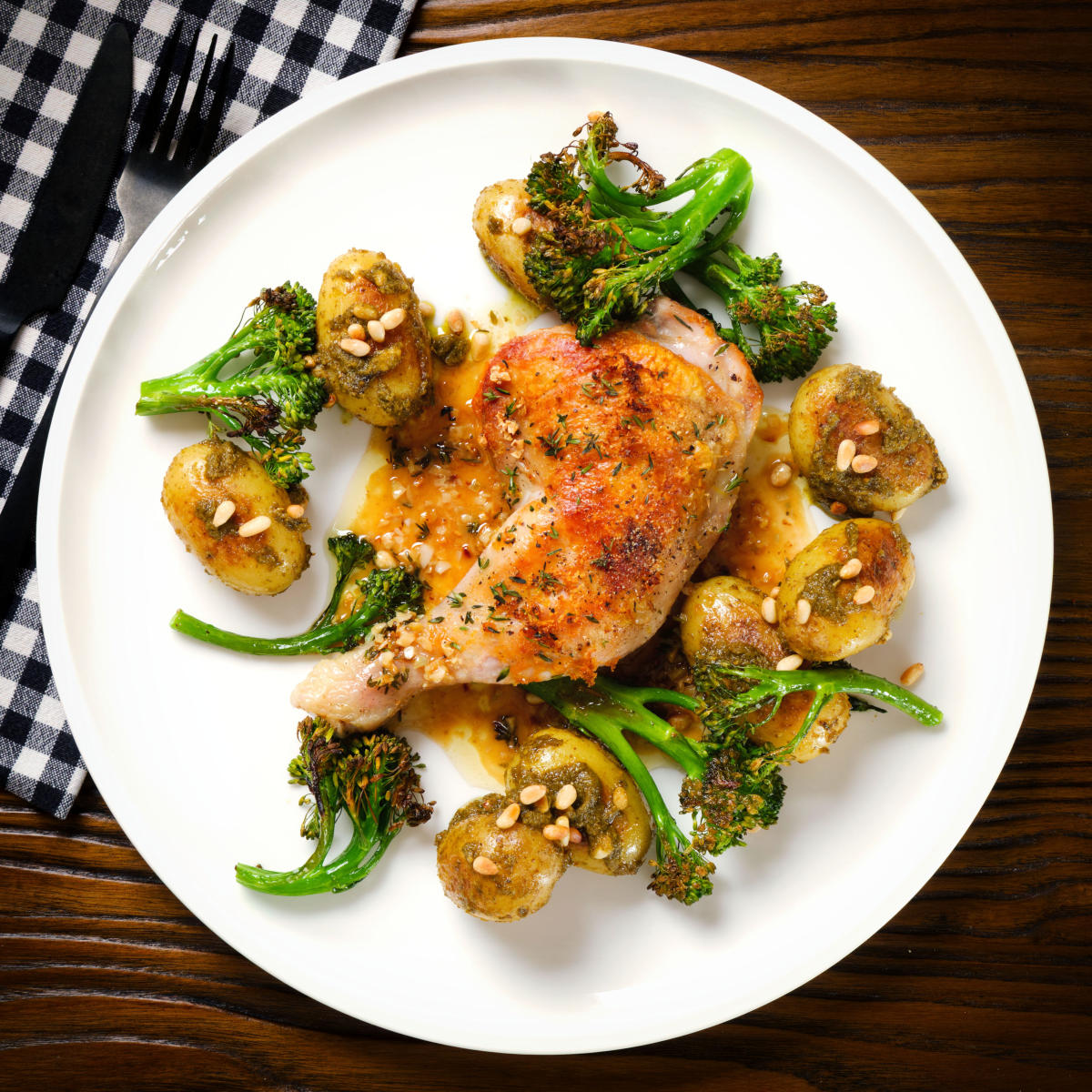 Roasted Chicken Legs