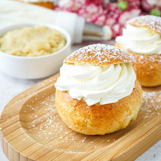 Semlor (Swedish Cream Buns)