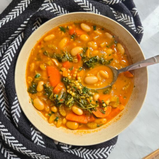Spicy Vegetable Noodle Soup