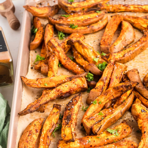 Oven-Baked Sweet Potato Fries