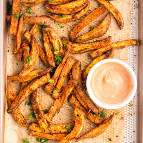 Oven-Baked Sweet Potato Fries