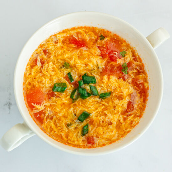 Best Ever Tomato Egg Drop Soup