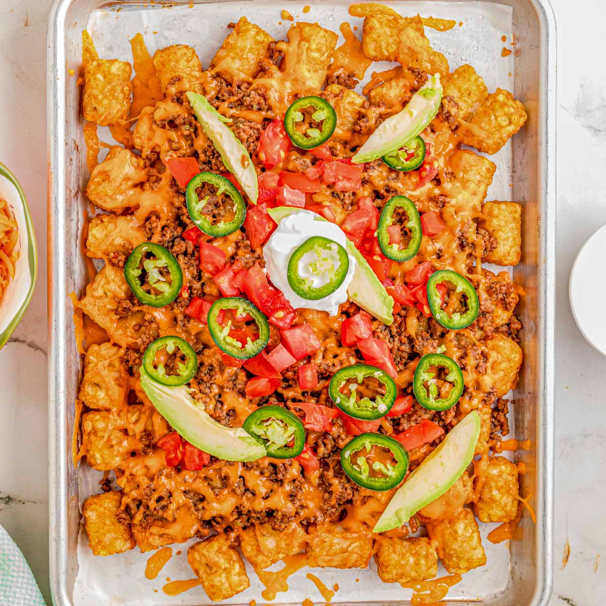 Totchos (Tater Tot Nachos)
