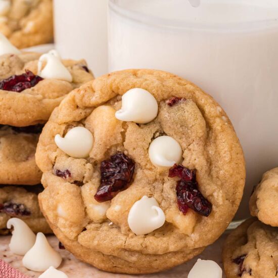 White Chocolate Cranberry Cookies