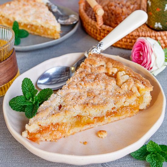 Zesty Orange & Apple Tart