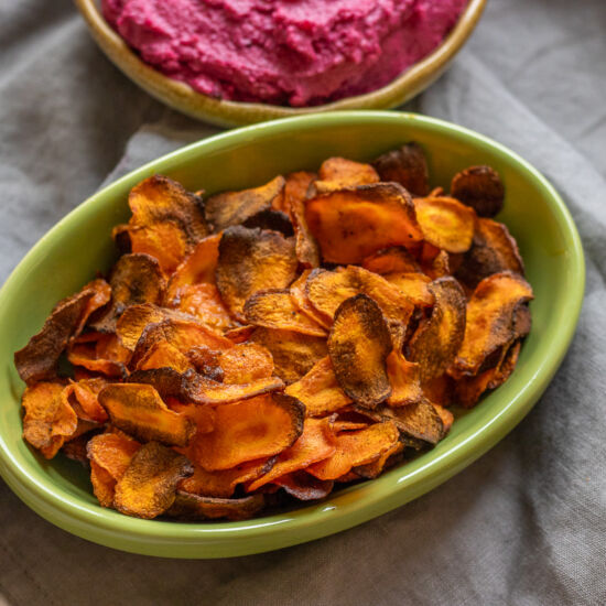 Air Fryer Carrot Chips