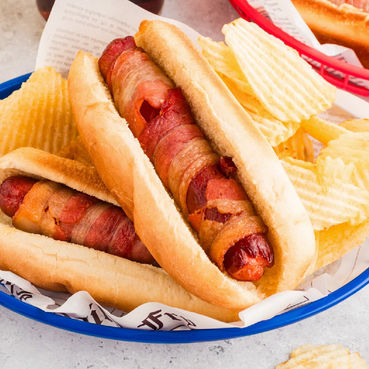 Air Fryer Hot Dogs