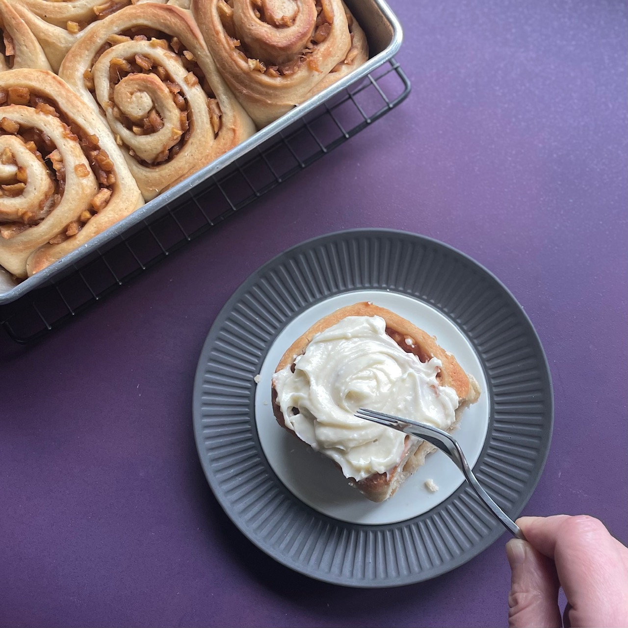 Apple Pie Cinnamon Rolls