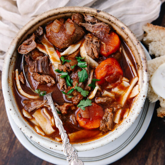 Classic Beef and Noodle Soup