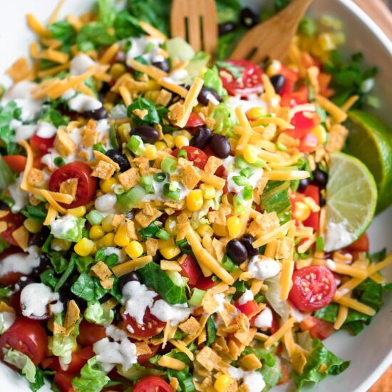 Black Bean Taco Salad