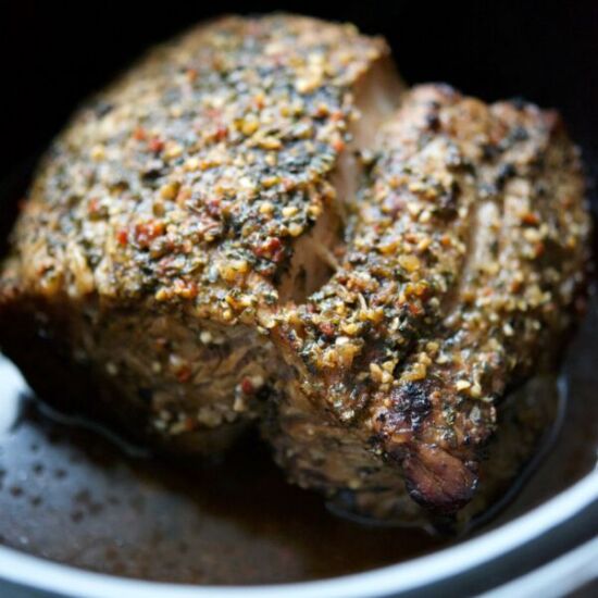 Brown Sugar Bourbon Pork Loin