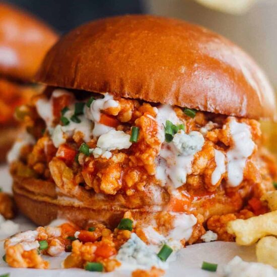 Buffalo Chicken Sloppy Joes