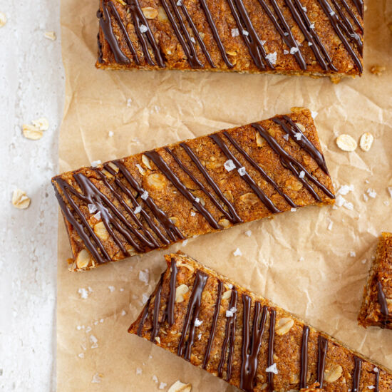 Chewy Anzac Slice