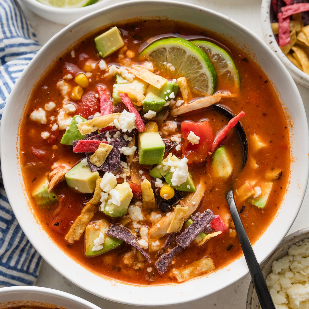 Chipotle Chicken Tortilla Soup
