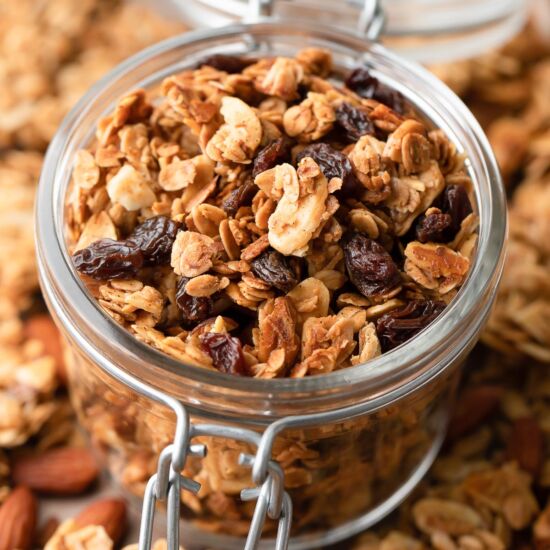 Cinnamon Raisin Granola