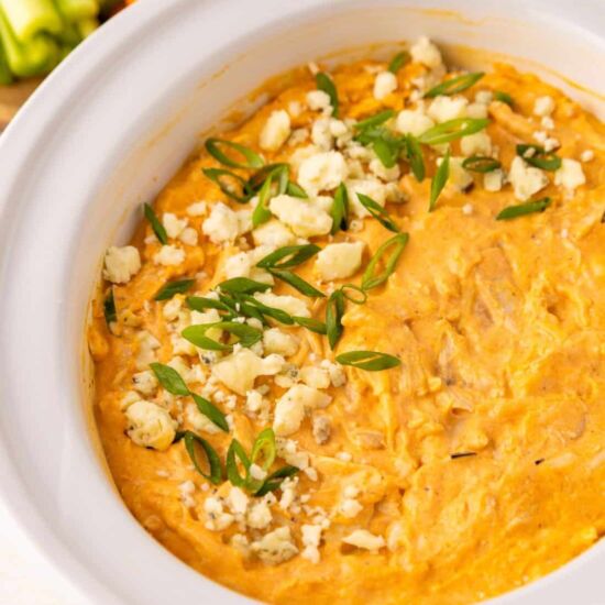 Crockpot Buffalo Chicken Dip