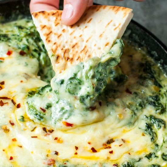 Cheesy Baked Shrimp Dip