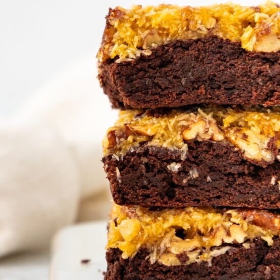 German Chocolate Brownies