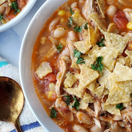 Easy Chicken Tortilla Soup
