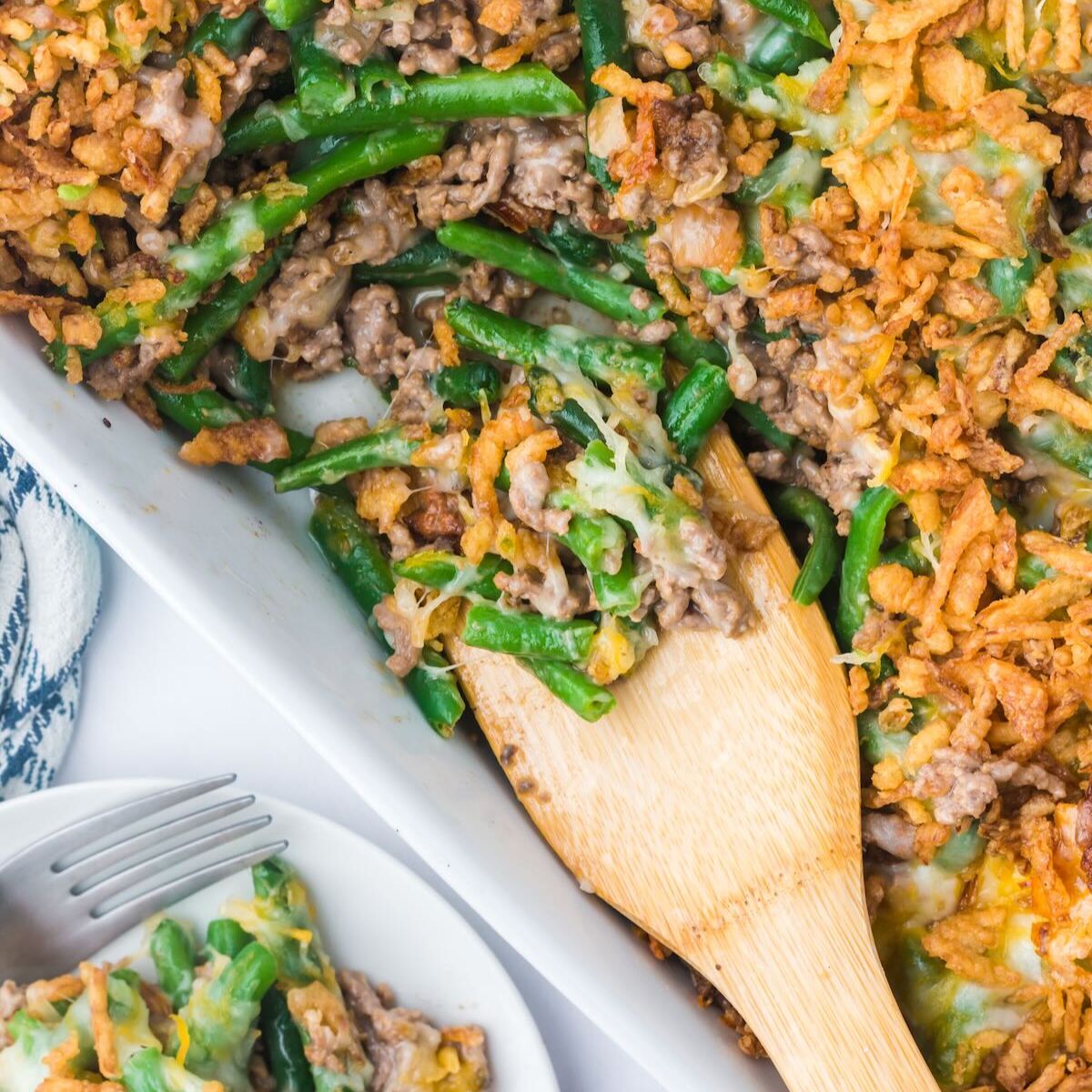 Hamburger Green Bean Casserole
