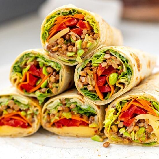 Veggie Wrap (High-Protein)