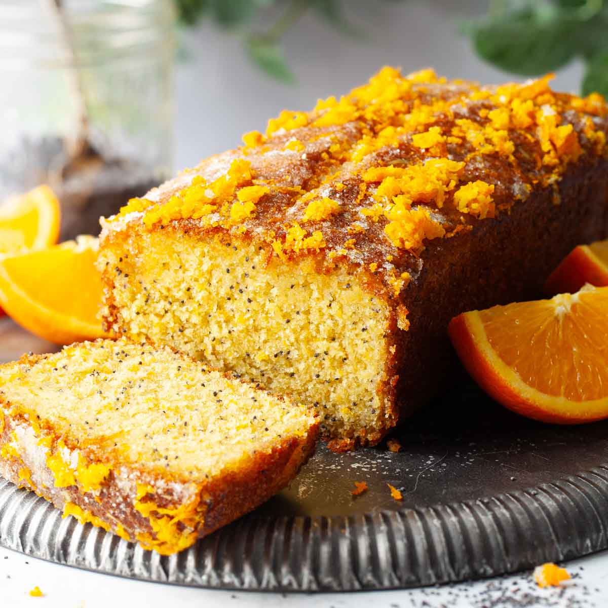 Orange and Poppy Seeds Cake