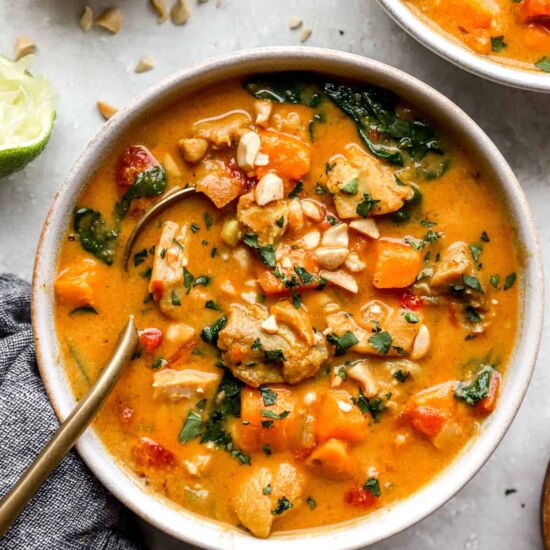 Peanut Butter Chicken Soup