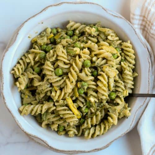 Gluten Free Pesto Pasta Salad