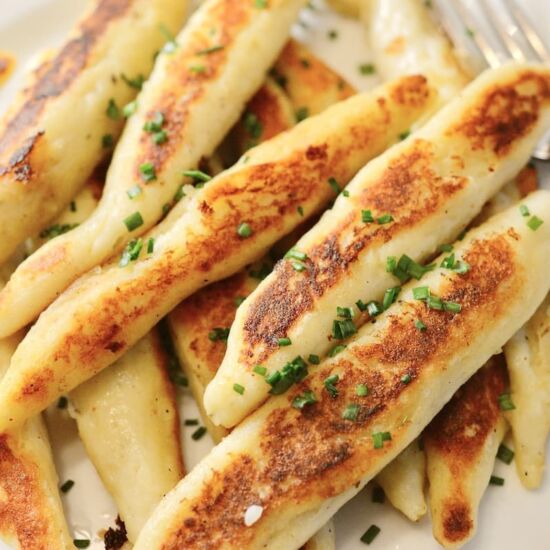 Traditional German Potato Noodles