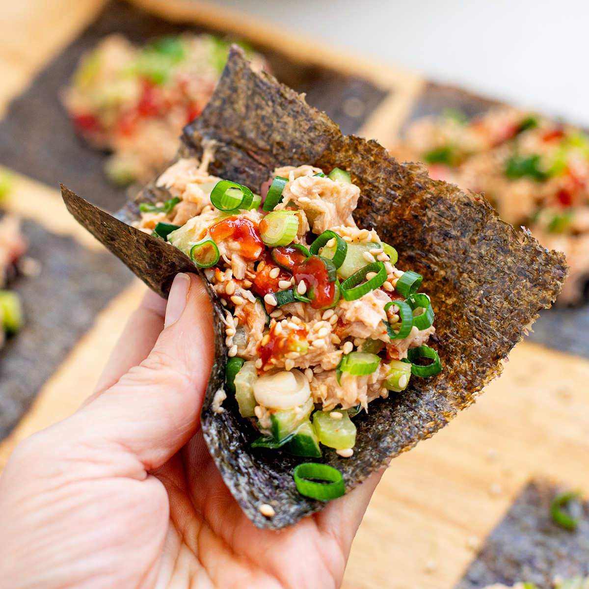 Spicy Tuna Salad Bites