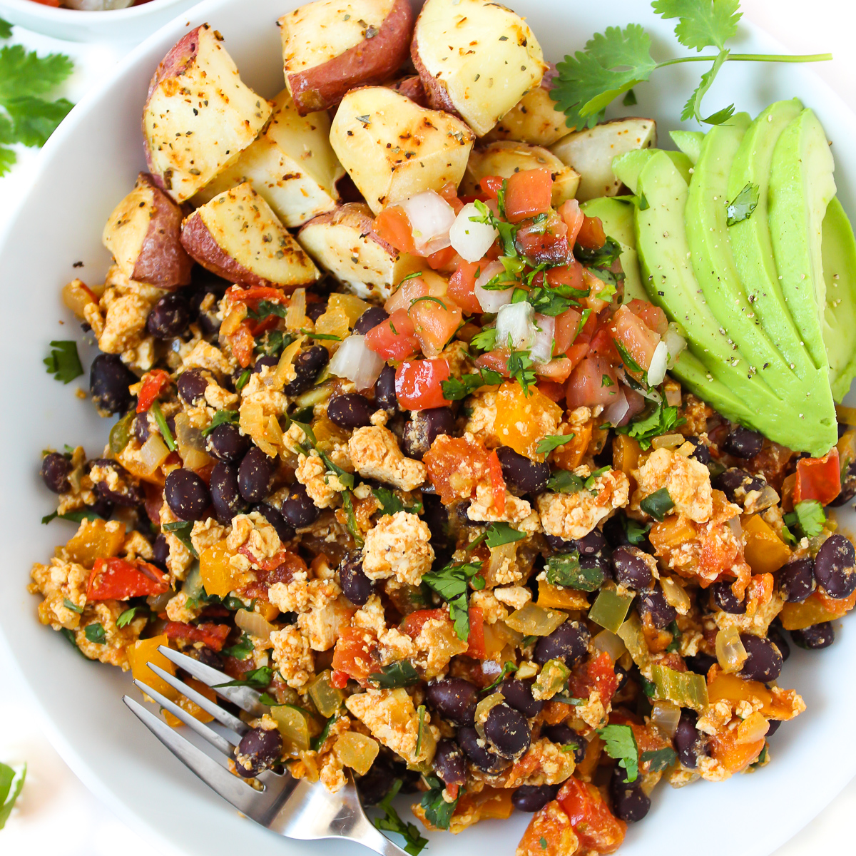 Southwest Tofu Scramble