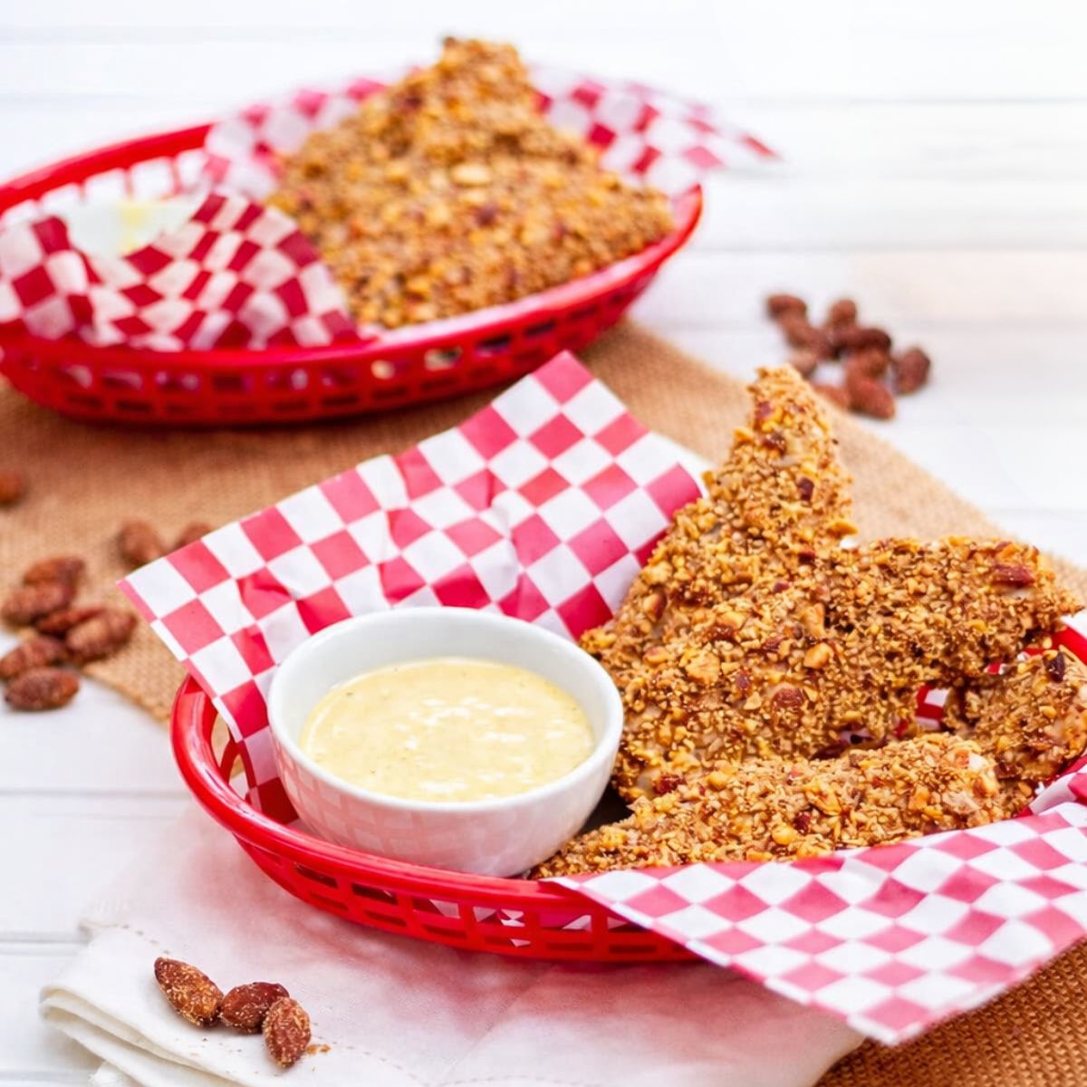 Almond Crusted Chicken Tenders
