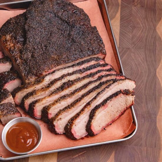 Texas-Style Smoked Brisket