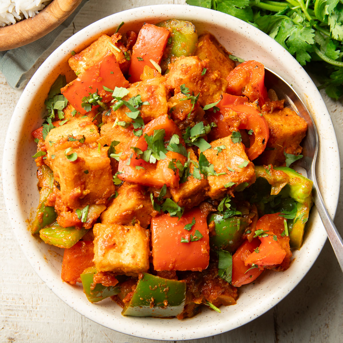 Tofu Jalfrezi