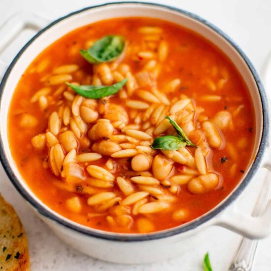 Tomato Orzo Soup