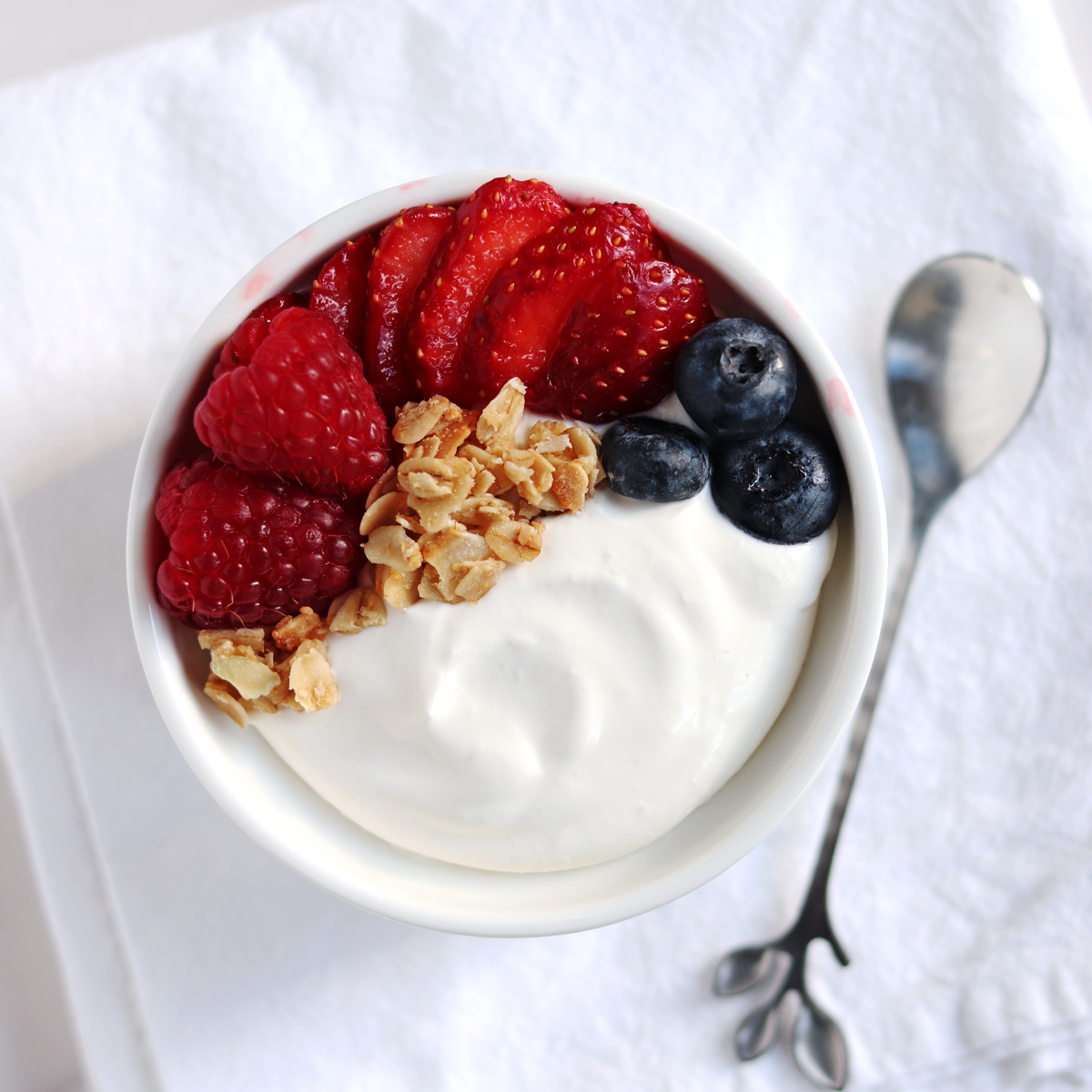 Whipped Greek Yogurt for One
