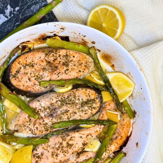 Easy Trout Steak Dinner